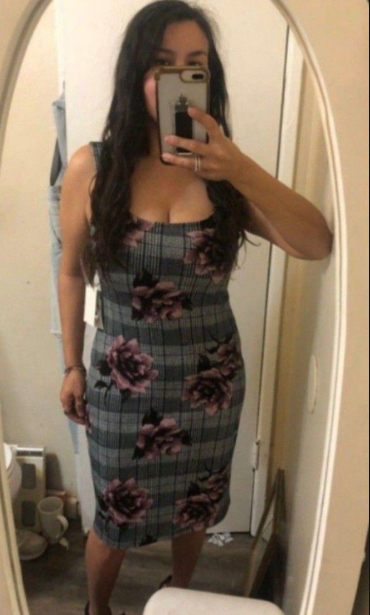 Large Floral Dress New/Vestido Nuevo L