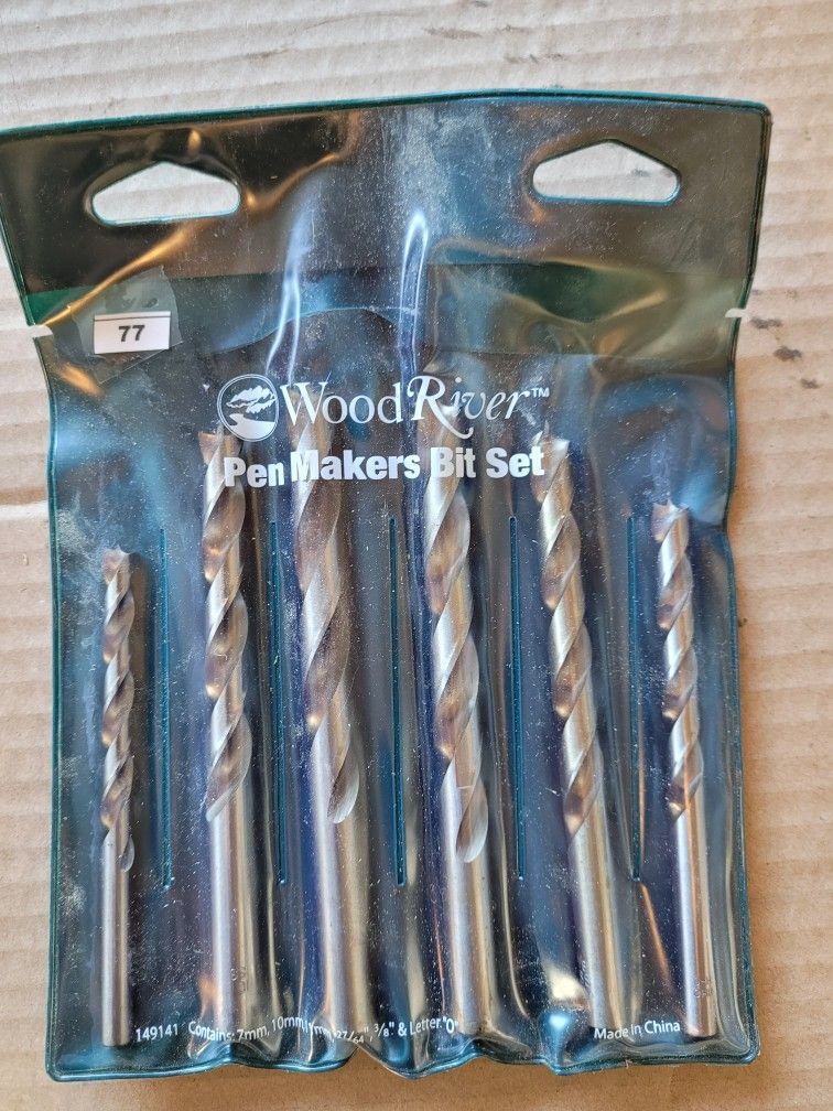 Woodriver Pen Makers Bit Set