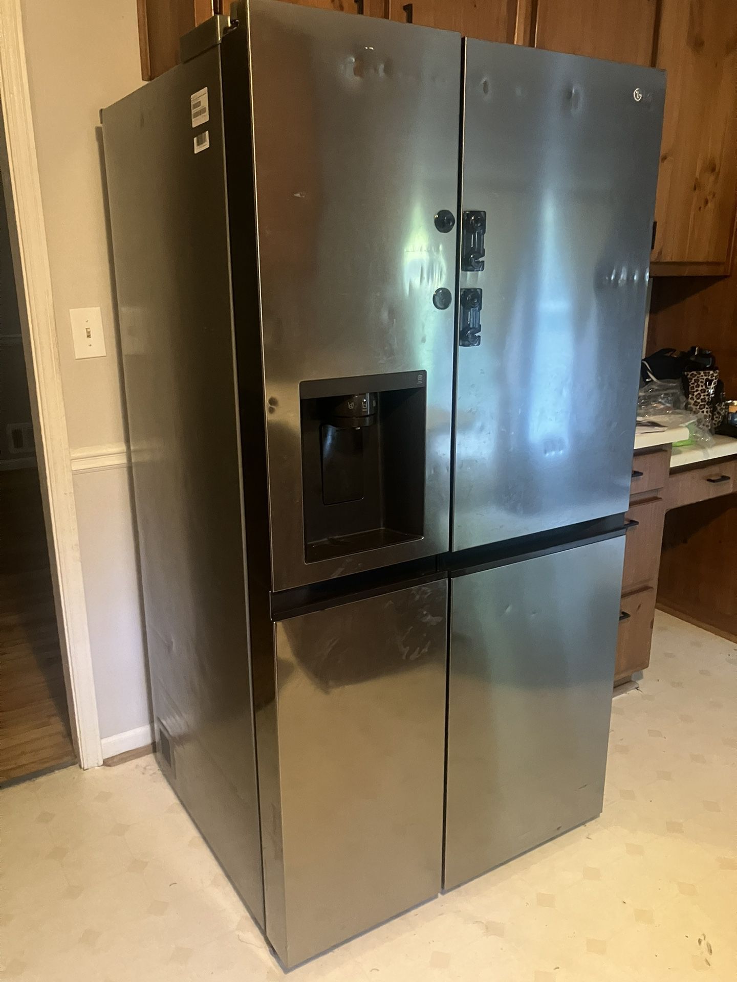 Side By Side LG Refrigerator for Sale (Need gone asap!)