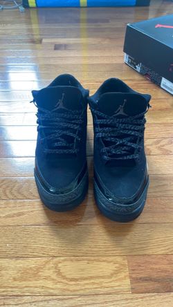 Jordan 3 blacks cat