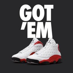 Cherry Red Jordan 13 Size 12 (Trades ONLY)