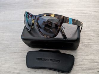 Westward Leaning Pioneer Sunglasses (Polarized) with Turquoise Side Inlay