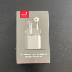 Hello 1 Bluetooth Earphones True Wireless Hi-Fi Stereo Sound Earbuds. New