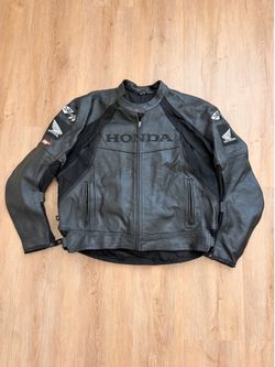 Joe Rocket Honda Leather Motorcycle Jacket