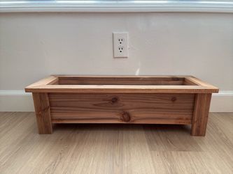 Rectangular Cedar Planter Box 27” x 8.5”