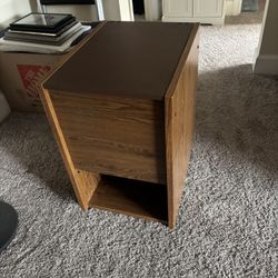 Wooden Roller Night Stand