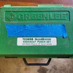 Greenlee Slugbuster Knockout Set: 1/2" Through 2"