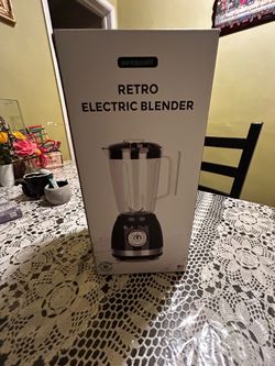 Retro electric blender