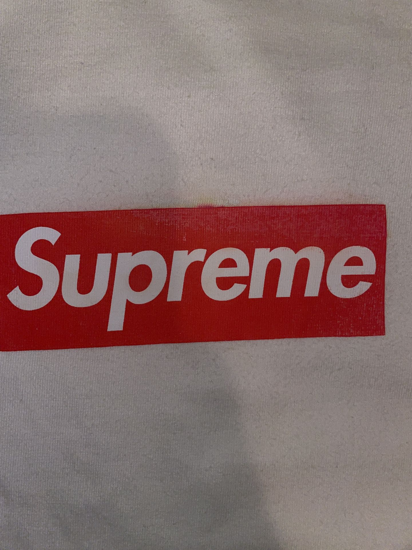 Supreme 20th Anniversary Box Logo Tee White - Mens, Size M