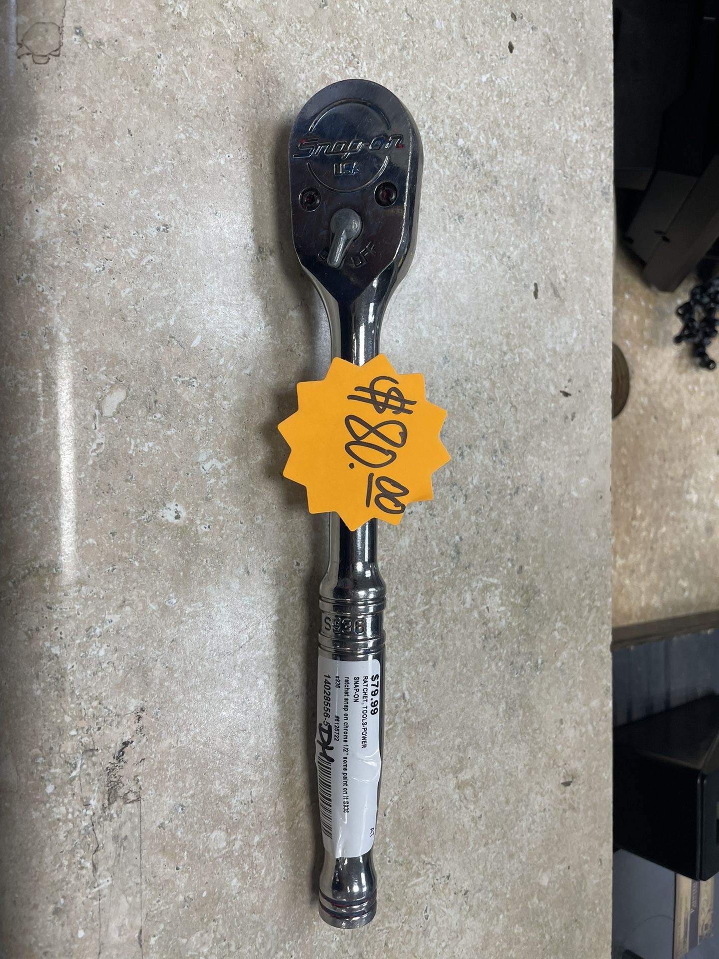 Snap On 1/2” Drive Ratchet S936