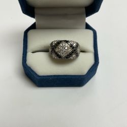 Sterling Silver Zirconia Ring 