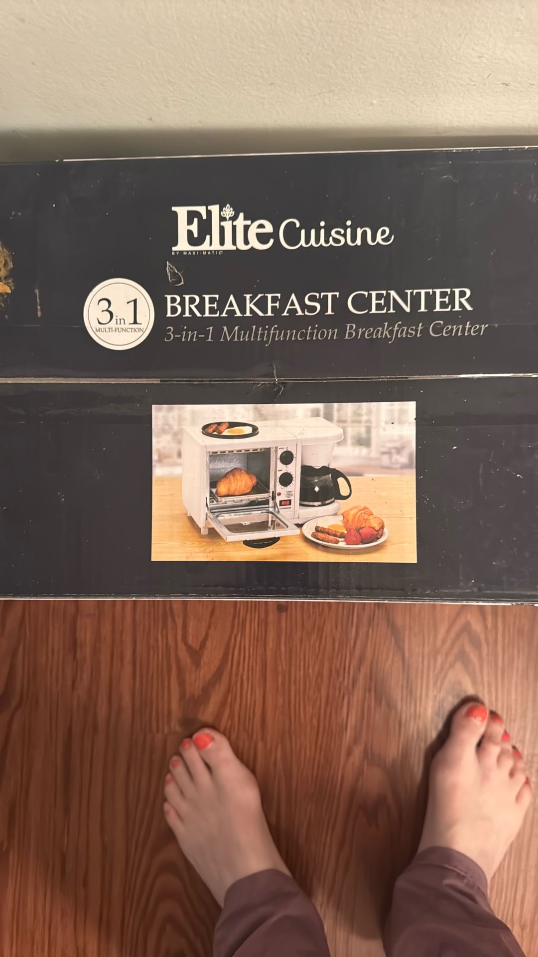 Elite Cuisine Breakfast Center Brand New Never Opened