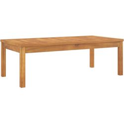  Wood Coffee Table, Solid and Durable, Weather-Proof with Oil Finish, Outdoor Patio or Deck Furniture, Easy Assembly Required, 30"x20"x15"