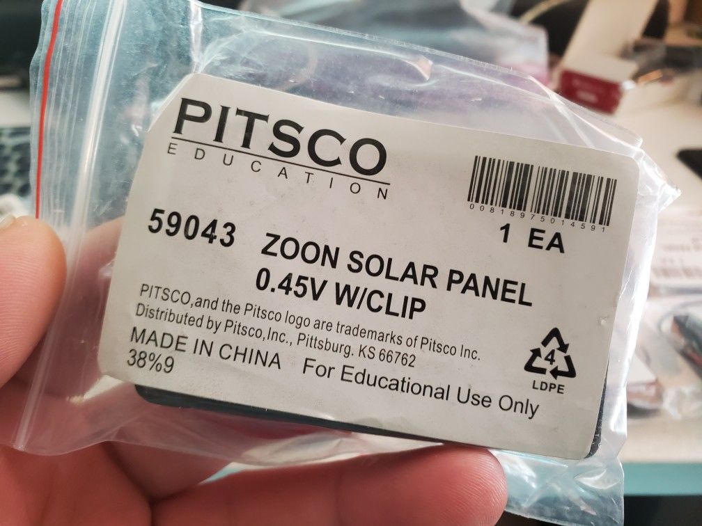 Pitsco Mini Solar Panels