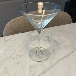 Pottery Barn Martini Glasses