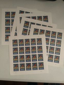 6 sheets kwanza stamps