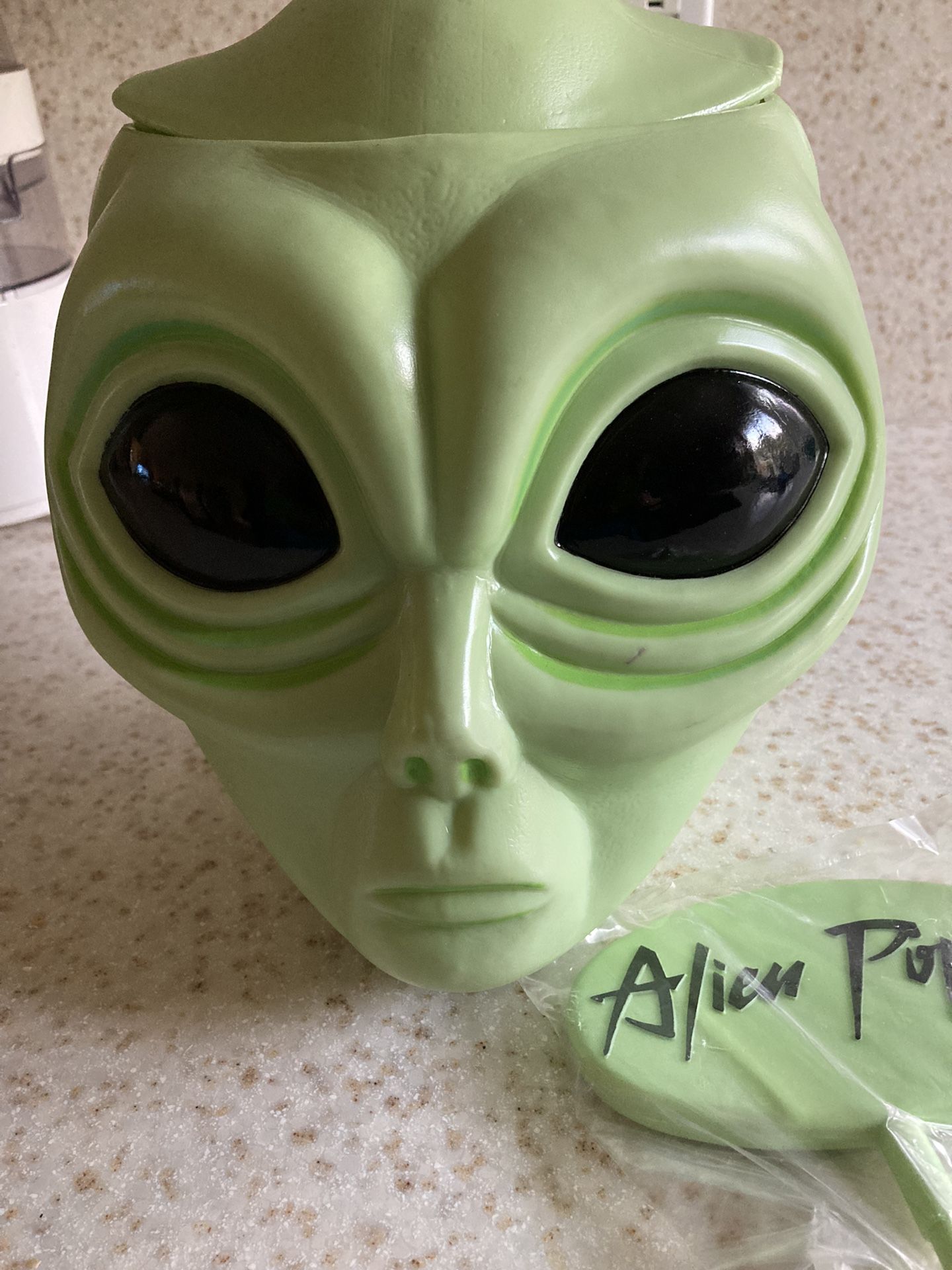 Vintage 1990’s ALIEN POPS Lollipop Candy Counter Top Display