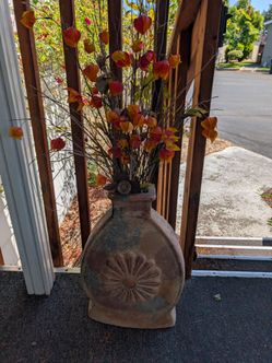 Outdoor floral arrangement