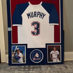 Dale Murphy Authentic Signed Jersey