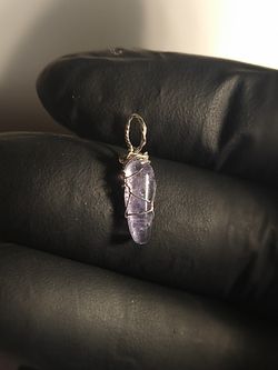 Natural Tanzanite Cabochon Pendant (925)