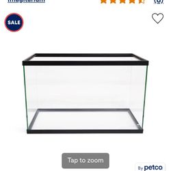 imagitarium 10 Gallon Framed Glass Aquarium 