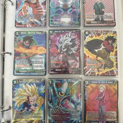Dragon Ball Z Trading Cards Pages