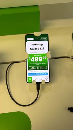 Samsung galaxy here at cricket !!
