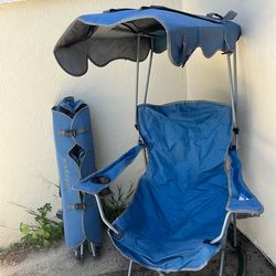 Set of 2 great shape matching Kelsyus chairs