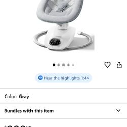 Mom Cozy Baby Swing 