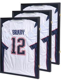NEW KCRasan Jersey Frame Display Case 3 Pack