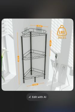 3 tiers organizer for bathroom