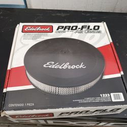 Edelbrock Pro-Flo Air Cleaner – Black (14”, Part #1223)