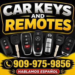 Car keys and remotes
