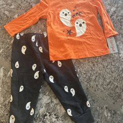 Toddler Halloween Two Piece Set Size 2T