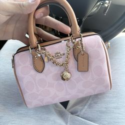 Pink Coach Bag