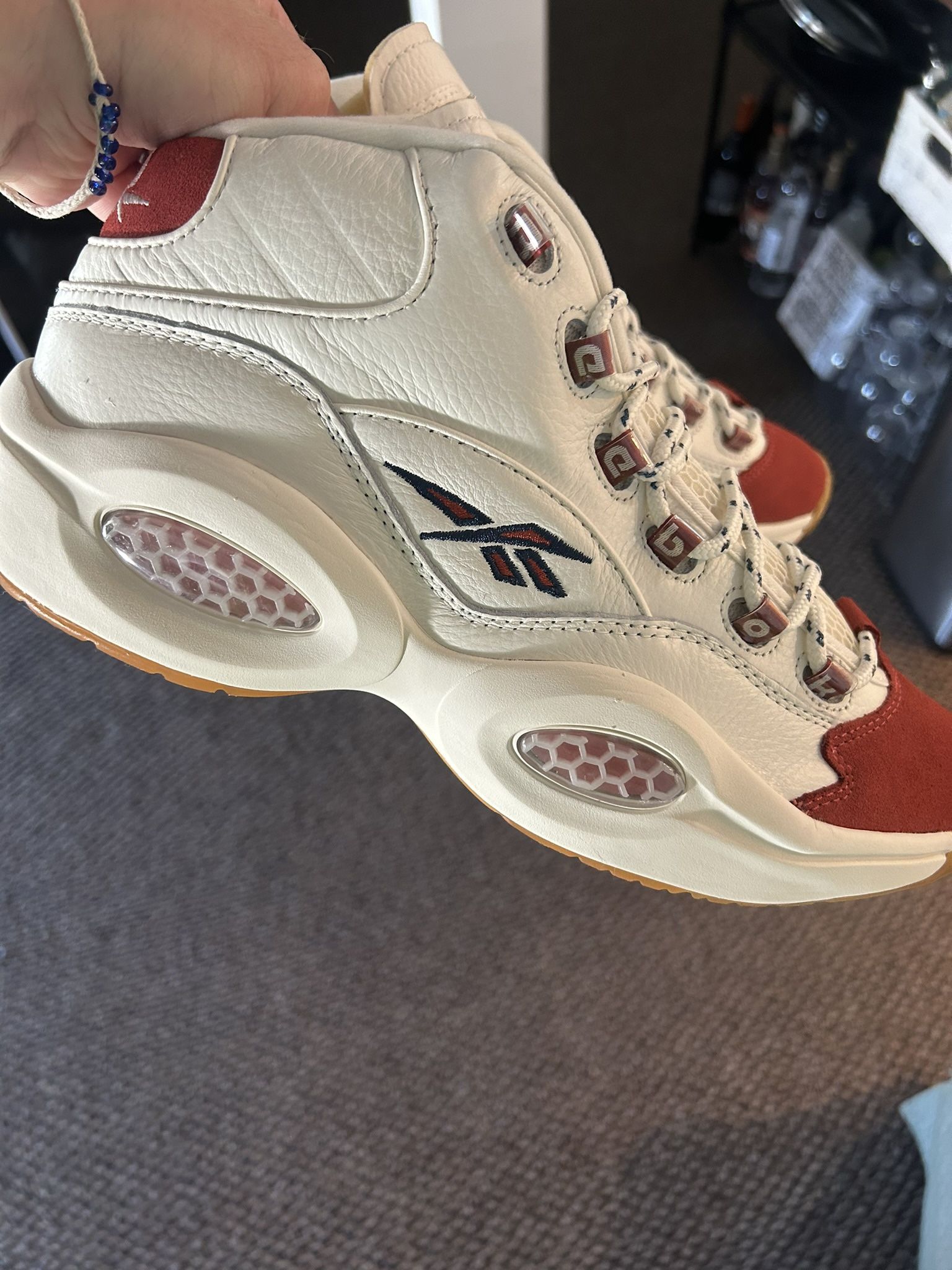 Allen Iverson “the Answer “ Reeboks Size 12