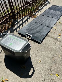 Ecoflow Delta Max 2000w Portable Power Station with 200 watts solar panel
