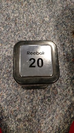 Rubber 20 Lb Dumbbell (Single)
