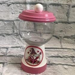 Breast Cancer Gnome Candy Dish
