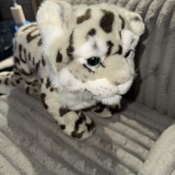 Keaiart realistic White Leopard