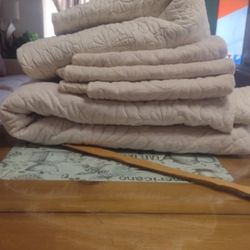Cream Color Sofa Covers In Good Condition. $60