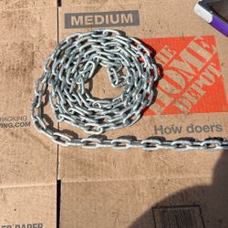 12 Foot Welded Galvanized Chain