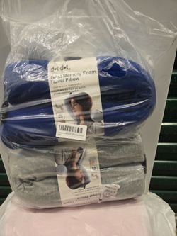 Dot&Dot TwDot dot travel pillow.\nWhen Sheist Memory Foam Travel Pillow 2-Pack