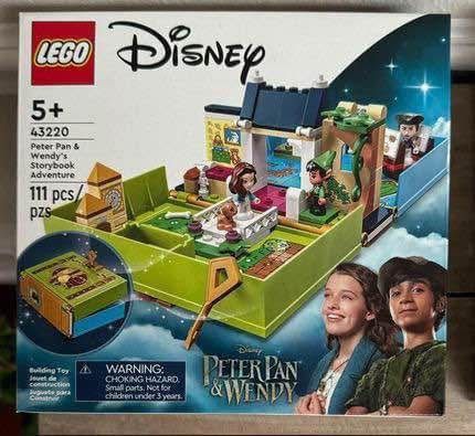 NEW Disney Lego Sets w Mini Figures Peter Pan Wendy just $8
