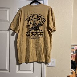 Size XL For The Desert-Hi Days Middle Of Nowhere Motel Inn Vans Off The Wall T-Shirt.