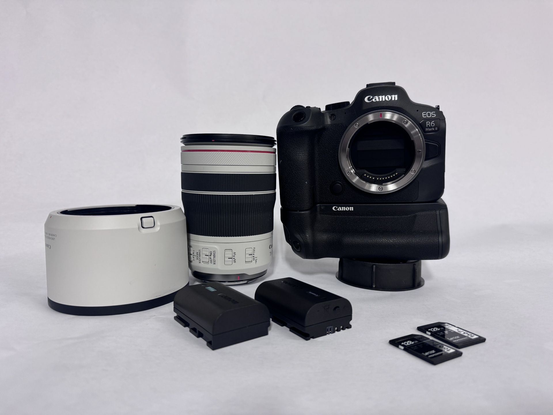 Canon R6 Mark 2 W/ Rf 70-200 F4 Lens