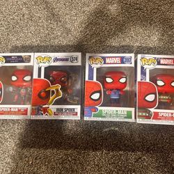 Spiderman Funko Pops