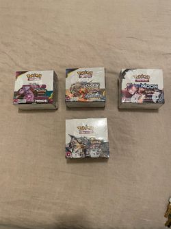 Pokémon Sun & Moon Unified Minds, Unbroken Bonds And Ultra Prism Booster Boxes