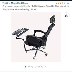 Ergonomic Keyboard Laptop Tablet Mouse Stand Holder Mount for Workstation