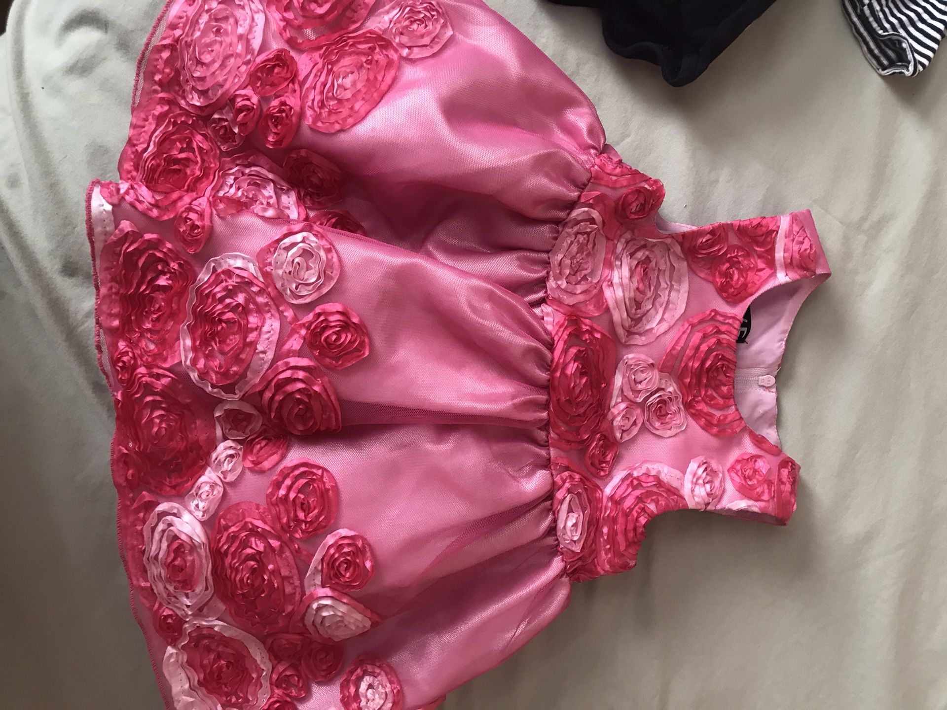 Pink Dress For Girl Size 3 Months